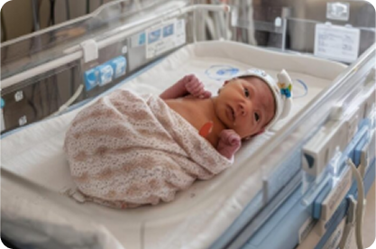 Dedicated NICU / 5-bedded Pediatric ICU